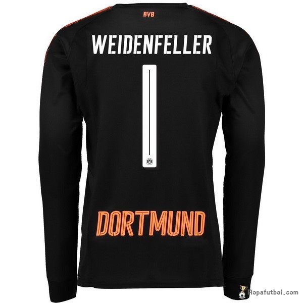 Camiseta Borussia Dortmund Replica Primera Ropa ML Portero Weidenfeller 2017/18